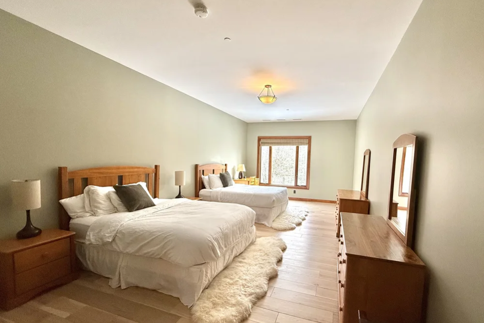 Mountain House room with two queen beds